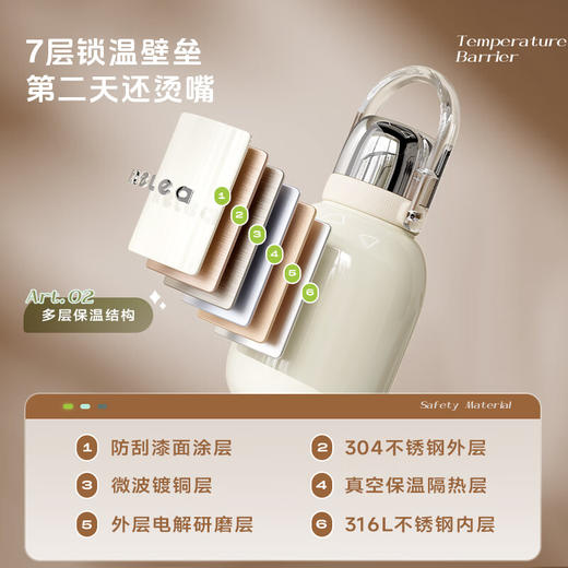 物生物  行意保温杯950ML 商品图4