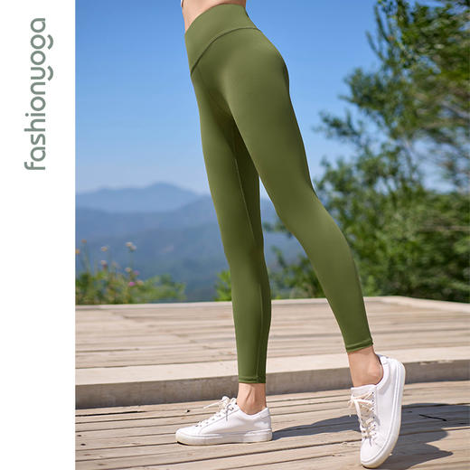 FL09937W裸感基础运动裤九分裤春夏款 商品图10