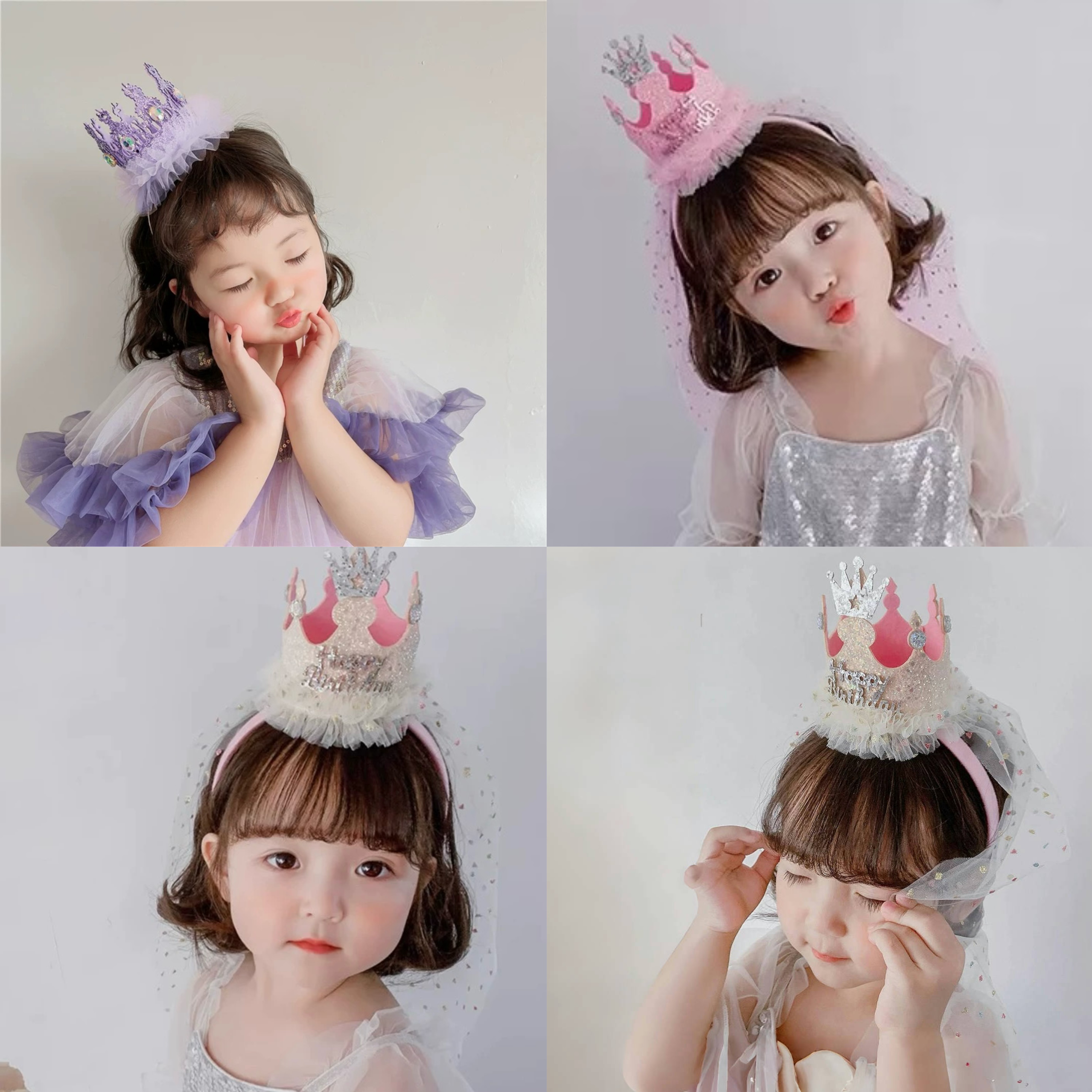 网纱公主头箍（单拍不发货）