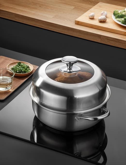 【康巴赫】臻味不锈钢蒸汤锅 KBH-T26Z 商品图4