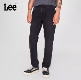 LEE新品726中腰直脚黑灰色男牛仔裤潮LMB1007263YS00F