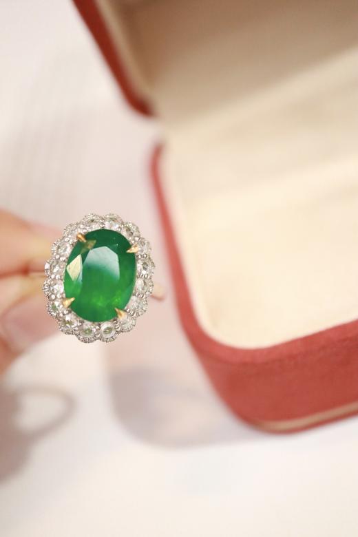 4.2ct 祖母绿戒指 商品图1