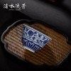 渚水流芳青花缠枝莲撇口杯（缺货） 商品缩略图3