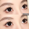con4u 日抛 笨蛋小狗 14.5mm 黑色 一盒十片 商品缩略图1