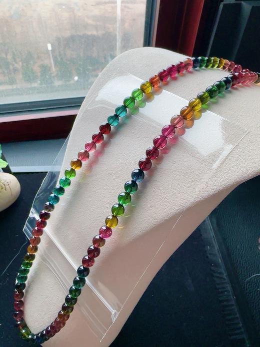 38.7g 6.6mm 碧玺手链 商品图8