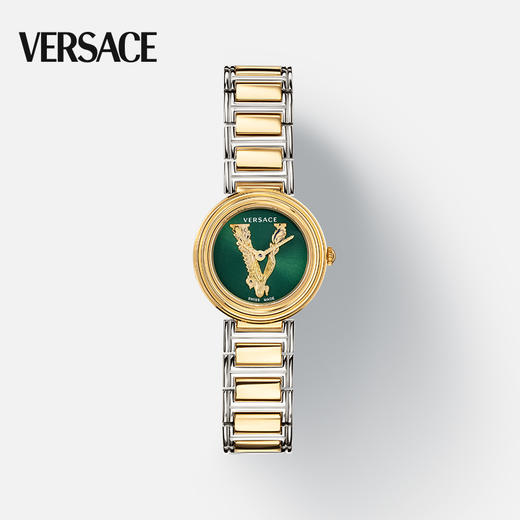 【全球购】versace/范思哲 女士VECQ00418 VECQ00318 Palazzo Empire 34mm石英时尚手表 VIRTUS VET300721 VET300821 MINI女生轻奢 商品图8