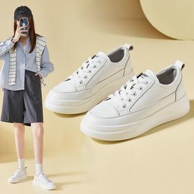 ZHR小白鞋板鞋女厚底鞋子ins百搭运动鞋女网红增高鞋多巴胺休闲鞋
