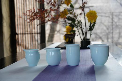 【影青素美】公道杯——花/好/月/圆 商品图0