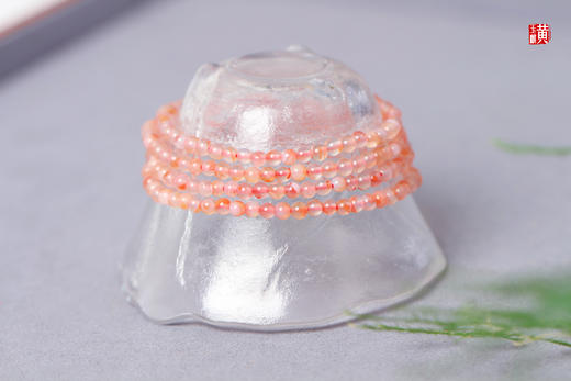 【琇莹】南红冰飘 珠串：3.8mm 商品图3