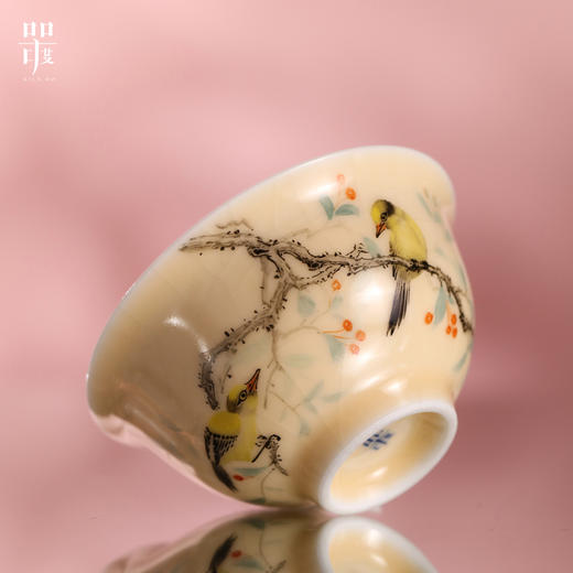 器度汝窑玉钓杯（花鸟） 商品图1