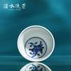渚水流芳青花蔷薇花卉纹双才盖碗（缺货） 商品缩略图1