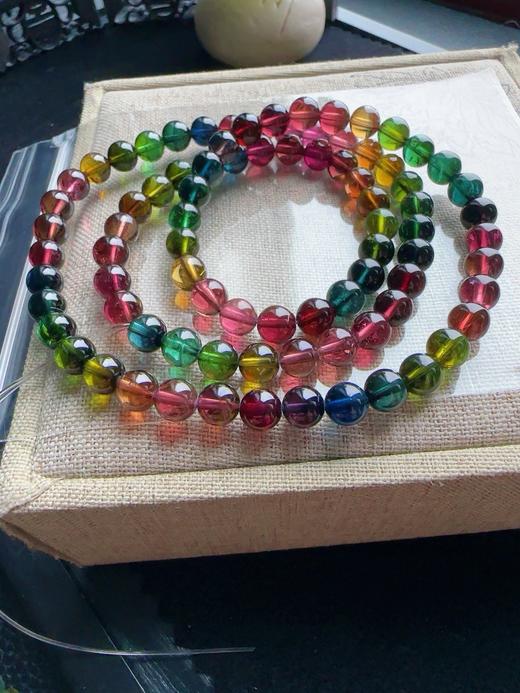 38.7g 6.6mm 碧玺手链 商品图1