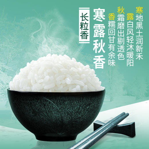 十月稻田寒露秋香长粒香大米 商品图1