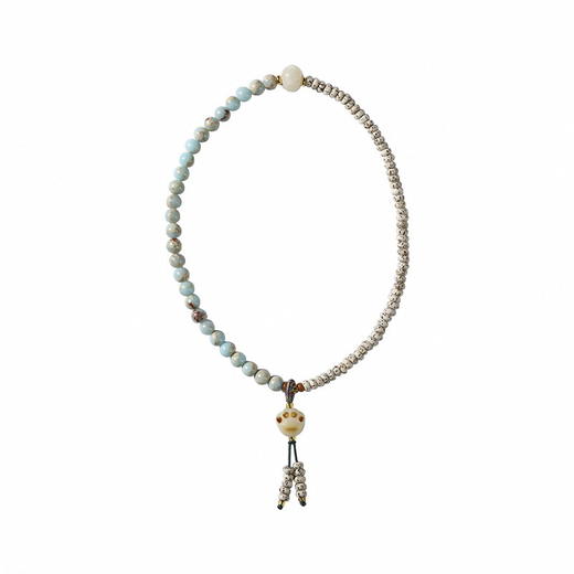 「森系·素雅」猫爪星月菩提盘缠寿山石手链 商品图3