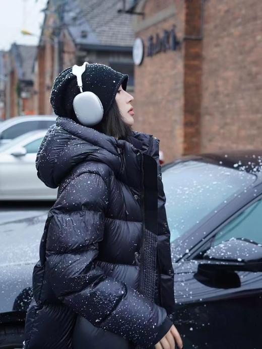 清仓特价90白鸭绒或鹅绒黑⁥金长款羽绒服 商品图6