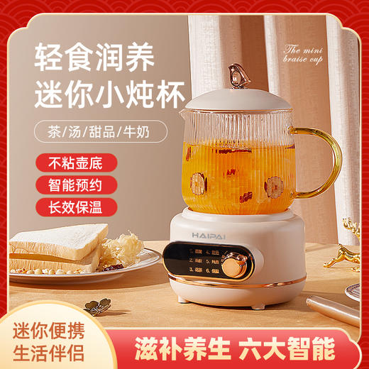 【小家电】海牌桌面养生杯煮茶器 HP-Y39A HF 商品图0