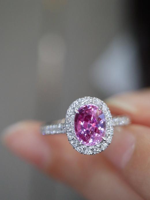 1.58ct 3.91g 蓝宝石戒指 商品图1