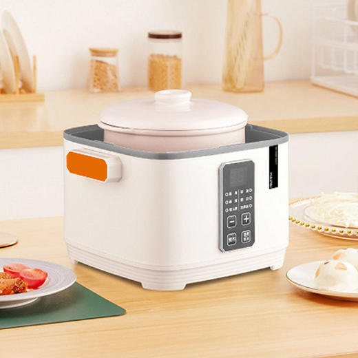 【小家电】海牌 HP-D112多功能电炖盅 卡其色 HF 商品图0