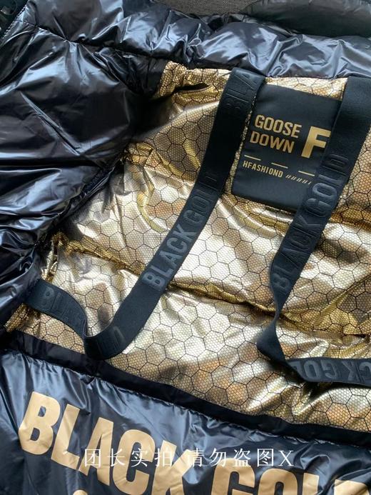 反季清仓真90鹅绒黑金鹅绒短款/⁥中长款羽绒服 商品图8