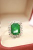 6.0ct 祖母绿戒指吊坠 商品缩略图0