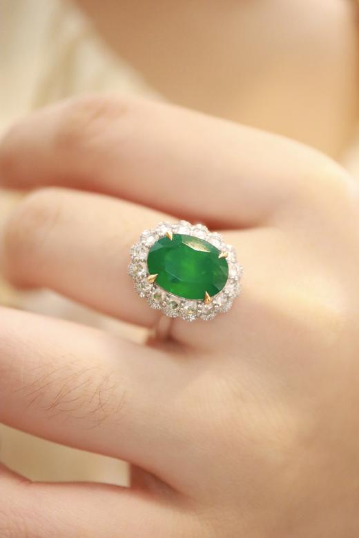 4.2ct 祖母绿戒指 商品图8