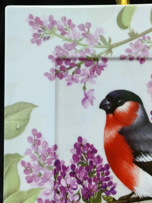 英国德文波特限量鸟类瓷画，薄雾笼罩的清晨系列，这只是丁香苏醒 商品图1