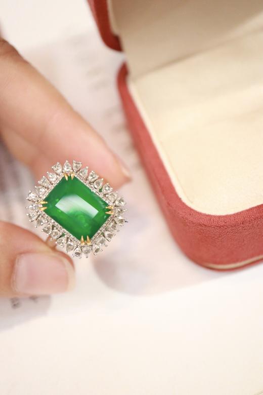 6.0ct 祖母绿戒指吊坠 商品图4