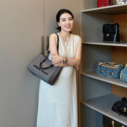 N°28 春秋款百搭针织裙无袖长款裙子宽松连衣裙9A33L281 商品图0