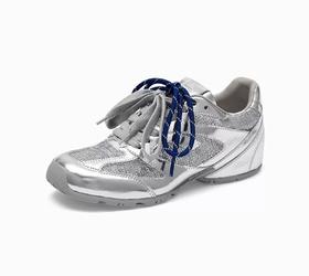 莎莎苏2024夏新款厚底内增高透气运动芭蕾德训鞋阿甘鞋