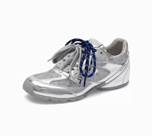 莎莎苏2024夏新款厚底内增高透气运动芭蕾德训鞋阿甘鞋 商品图0