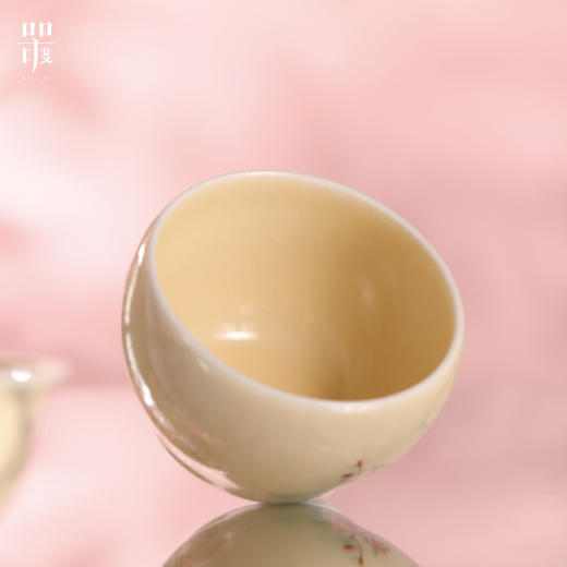 器度汝窑玉京杯（花鸟） 商品图3