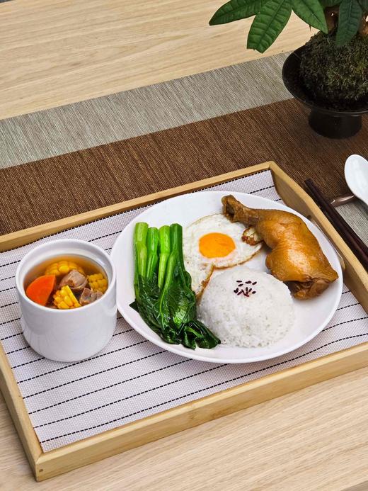 鸡腿饭➕炖汤 商品图0