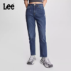 LEE新品422中腰直脚中蓝色女牛仔裤潮LWB2464226BW00F 商品缩略图0