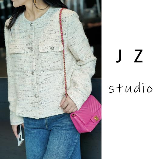 【XXL1】臣禾	花纱香风外套JZ243010275【金猪甄选】 商品图10