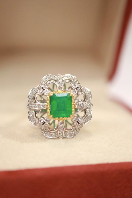 1.25ct 祖母绿戒指 商品图4