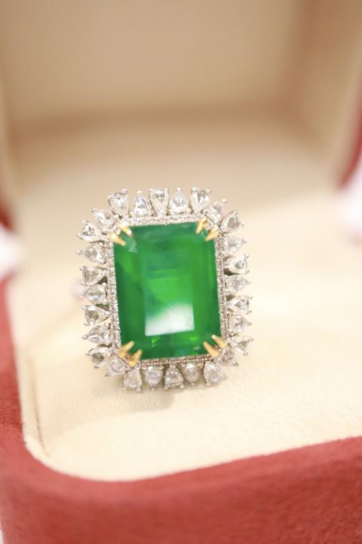 6.0ct 祖母绿戒指吊坠 商品图8