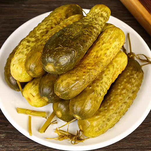 越南进口欧萨俄式酸青瓜红标|蓝标680g 商品图3