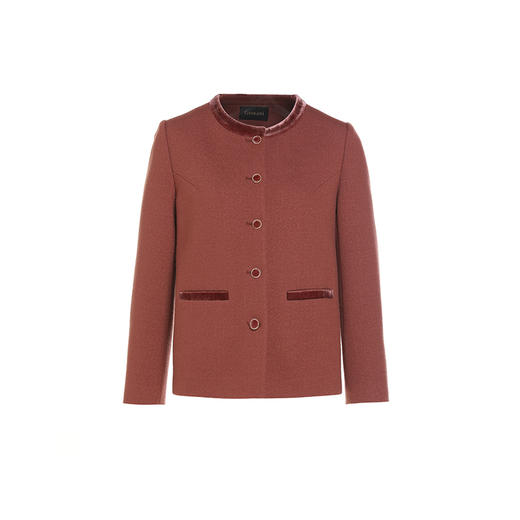 乔万尼早秋新款外套小香风绵羊毛EM3B306 商品图4