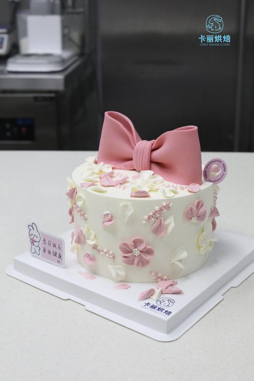 唯美女神蝴蝶结蛋糕 商品图1