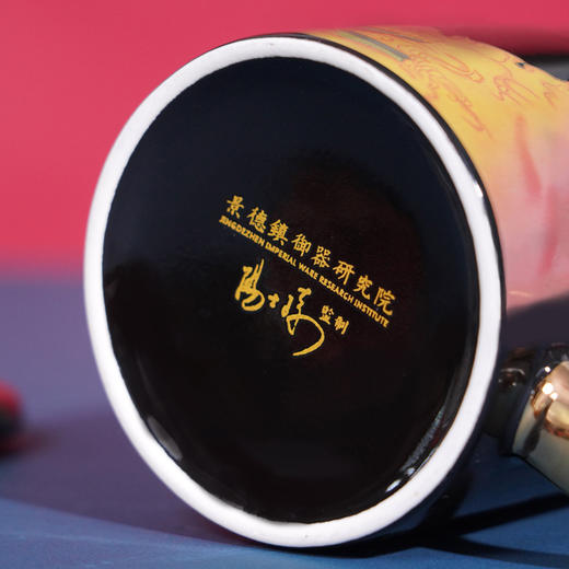 《瑞鹤图》感温变色杯 中国景德镇御器研究院出品 “当代督陶官”阳士琦大师监制 商品图8