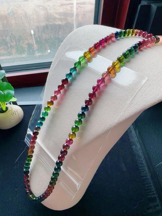 38.7g 6.6mm 碧玺手链 商品图5