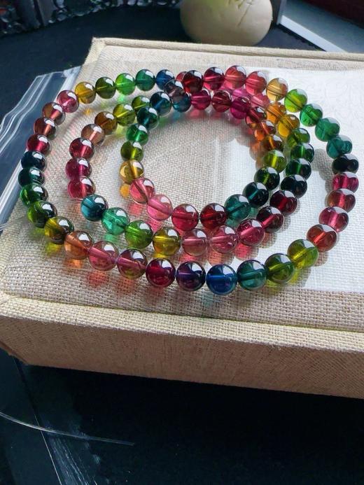 38.7g 6.6mm 碧玺手链 商品图0