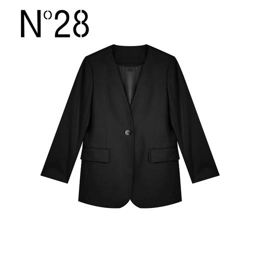 【破价】N°28 高级感气质简约外搭西装休闲通勤风短款外套9A33X323 商品图3