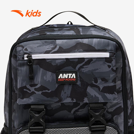 安踏儿童书包男大童平衡减压2.0防泼水学生大容量双肩背包392448161 商品图2