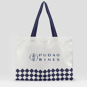 葡道帆布包-白色 Pudao canvas bag-white 35X40cm