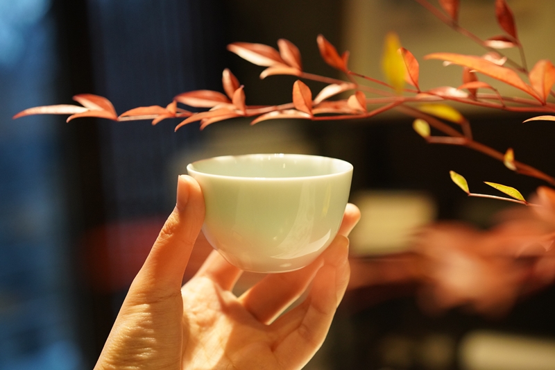 【影青素美】品茗杯——雪/月/花