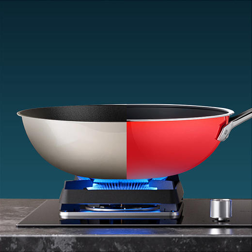 徳铂炒锅无涂层珐琅锅 喜马拉雅 商品图7