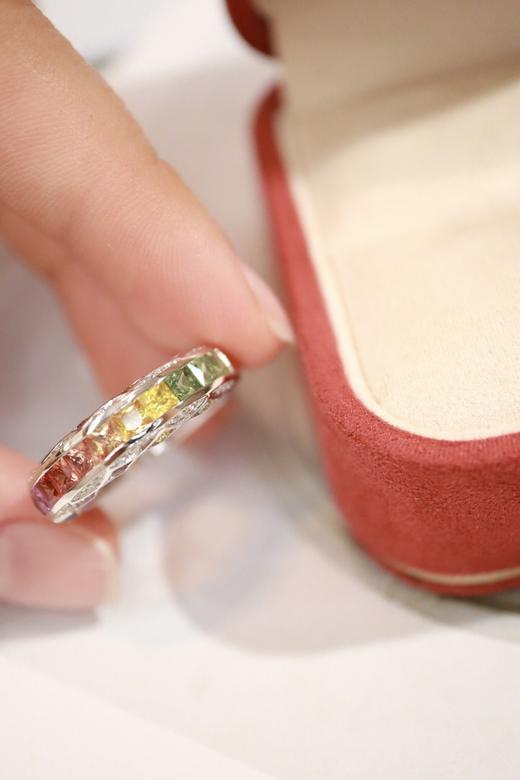 2.13ct 蓝宝石戒指 商品图5