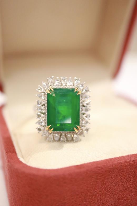 6.0ct 祖母绿戒指吊坠 商品图7