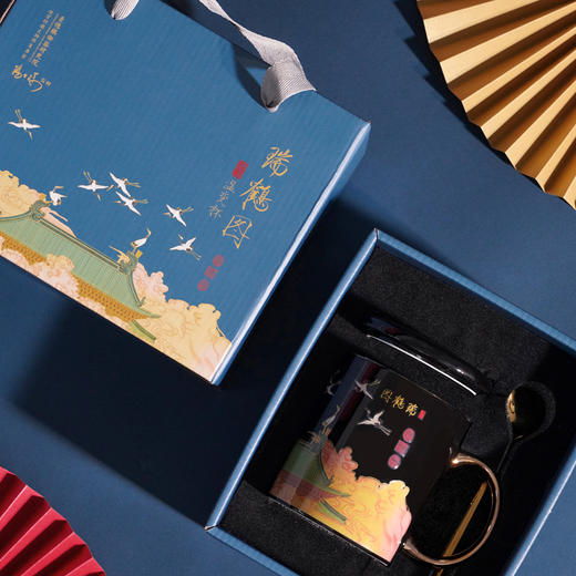 《瑞鹤图》感温变色杯 中国景德镇御器研究院出品 “当代督陶官”阳士琦大师监制 商品图4